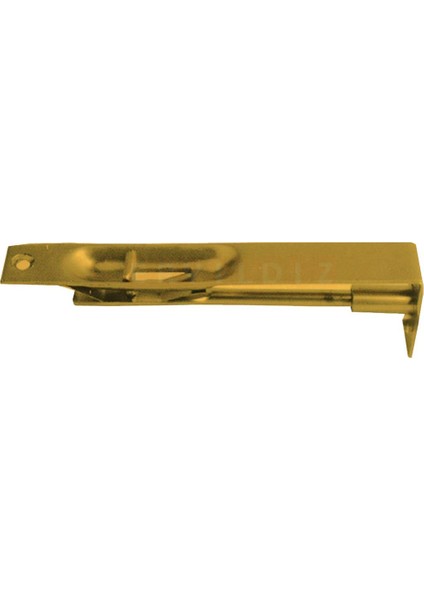 Gömme Kapı Sürgü İtmeli Sarı 15 Cm
