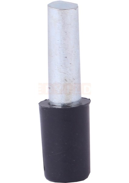 Plastik Başlı Metal Raf Pimi Siyah
