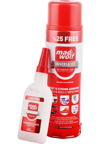 Mad Wolf Hızlı Yapıştırıcı Tkm 500 ML.