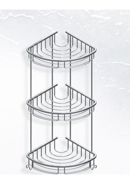 8869 22 Cm Üçlü Oval Köşe Süngerlik