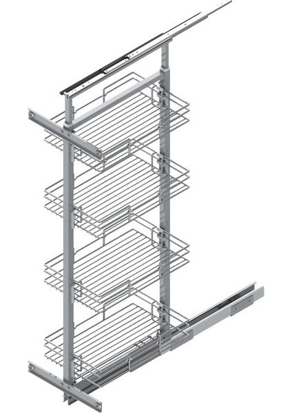 1 x 40 x 40 Teleskopik Kiler ( 4 Sepetli )