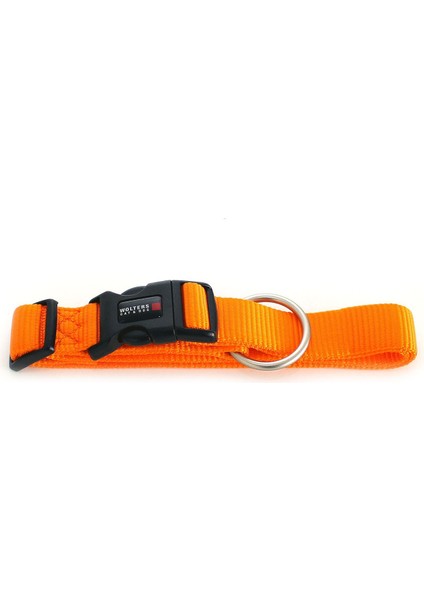Adj. Collar Prof. M 28-40cm x 15mm Turuncu