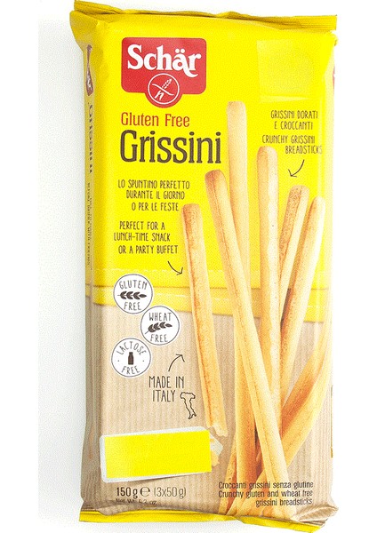 Glutensiz Grissini 150 Gr.