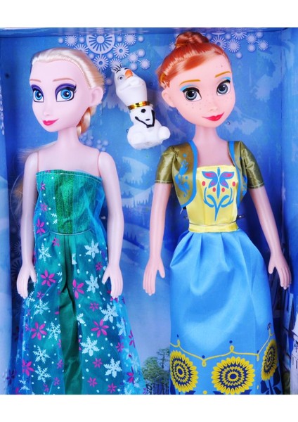 Karlar Ülkesi Frozen Anna & Elsa Bebek Seti ( 2 Adet ) modelleri