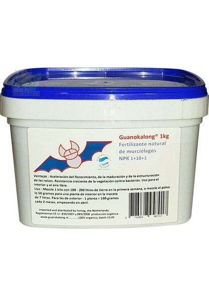 Yarasa Gübresi Toz 1 kg