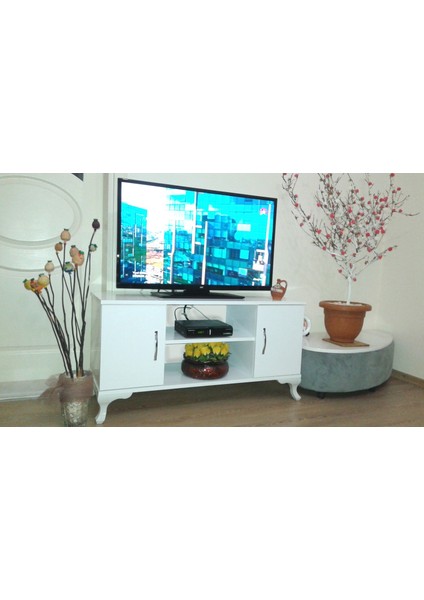 Lükens Baza Mobilya Ayağı 14 Cm Beyaz