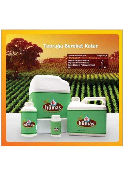 Gübre 5Lt Sıvı Hümik Asit