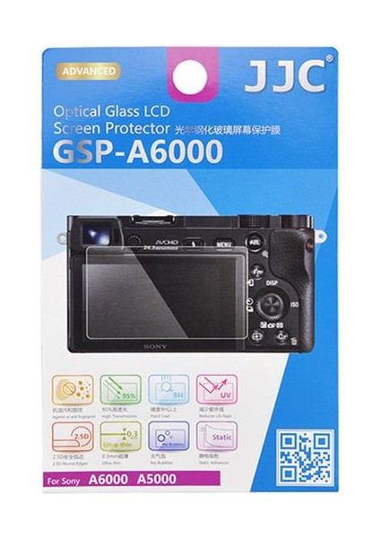 Ultra İnce LCD Ekran Koruyucu (Sony A6300, A6000, A5000)