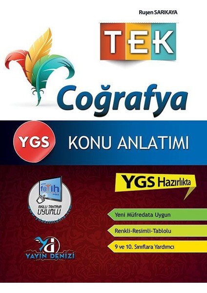 YGS Tek Coğrafya Konu Anlatımlı Cep Kitabı
