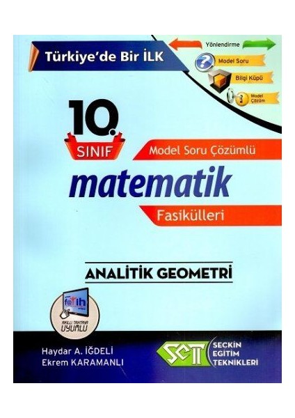 Set 10.Sınıf Matematik Fasikülleri-3 Analitik Geometri