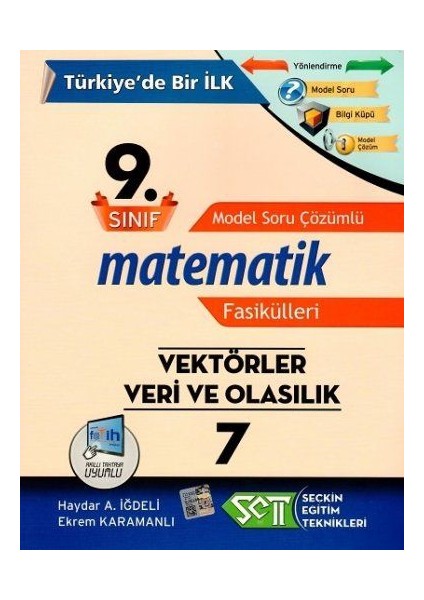 Set 9. Sınıf Matematik Fasikülleri Vektörler Veri Ve Olasılık