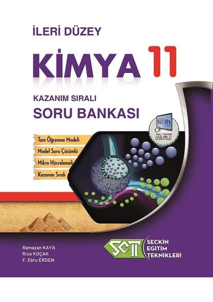 11. Sınıf İleri Düzey Kimya Kazanım Sıralı Soru Bankası