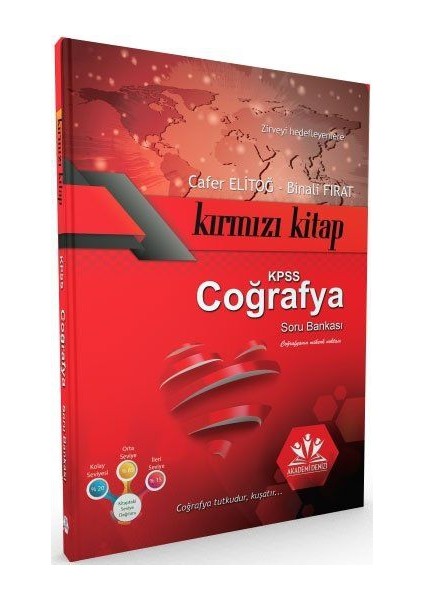 2017 Kpss Coğrafya Soru Bankası Kırmızı Kitap