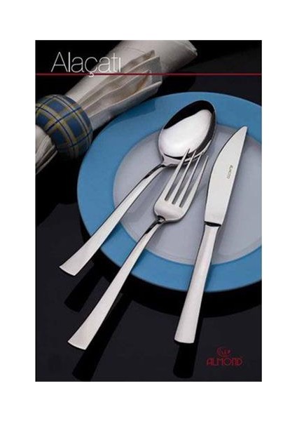 Alaçatı Sade 12'Li Yemek Çatalı