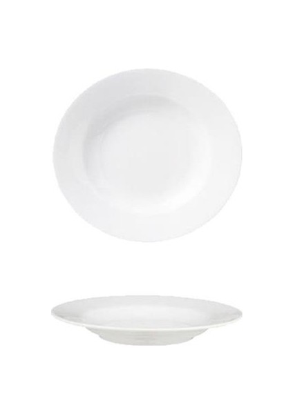 Köşeli&Yeni Otel 21 Cm Çukur Tabak 12 Adet