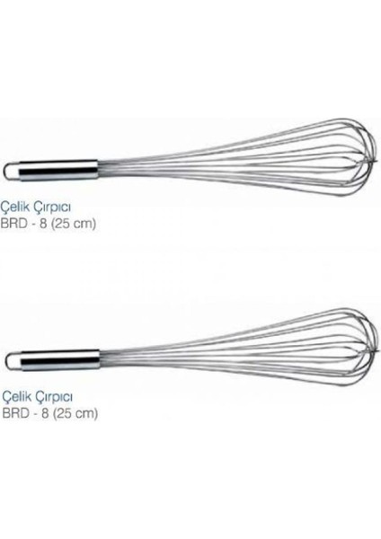 Çırpıcı Çelik 25 Cm