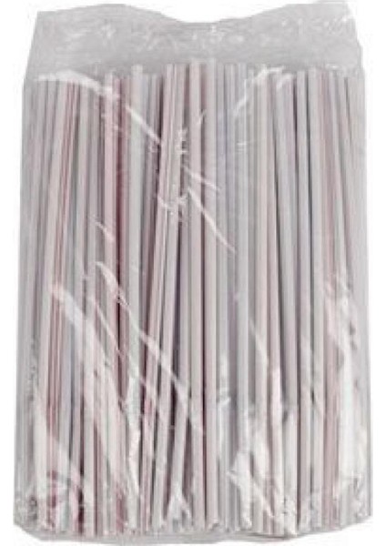 Körüklü Kağılı Pipet 200'Lü