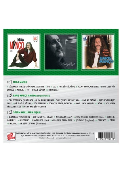 Barış Manço - Arşiv Serisi 2 (CD)