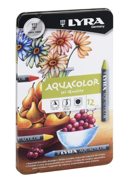 Aquarelle Pastel Boya 12'li