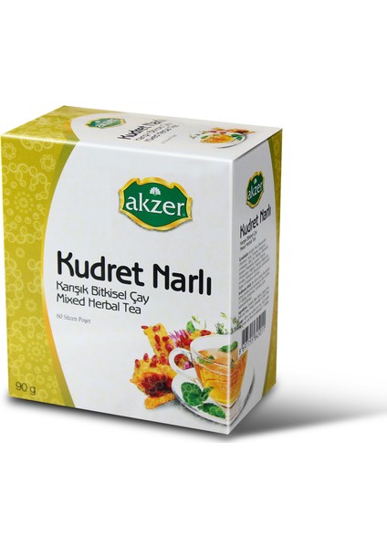 Kudret Narlı Karışık Bitkisel Çay 60 Poşet