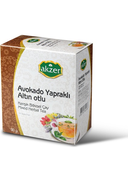 Avakado Yapraklı Altınotlu Bitkisel Çay 60 Lı