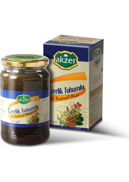 Üzerlik Tohumlu At Kestaneli Macun