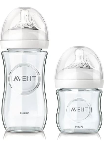 Philips Avent Natural Cam Biberon Seti 2'li (240 ml + 120 ml)