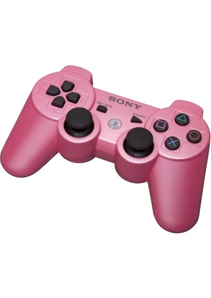 Ps3 Kablosuz Pembe Oyun Kolu - Wireless Dualshock - Joystick