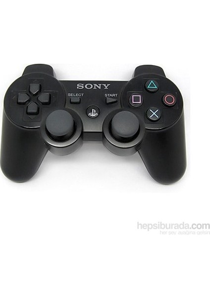 Ps3 Kablosuz Siyah Oyun Kolu - Wireless Dualshock - Joystick