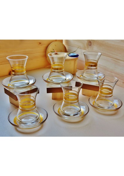 Paşabahçe İnce Belli 8+3 Çay Takımı 12 Parça fiyatları