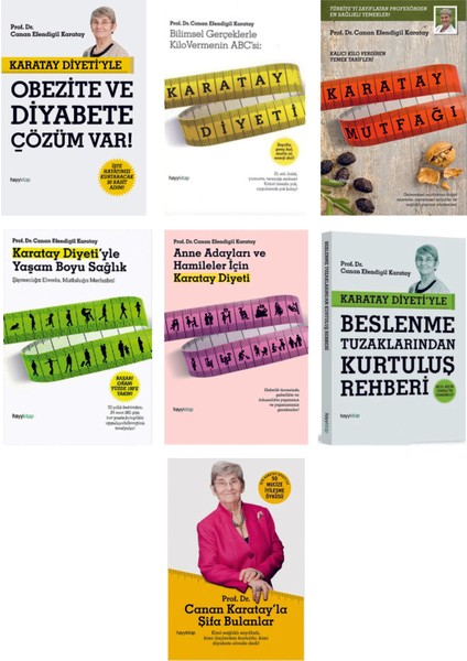 Prof. Dr. Canan Karatay 7 Kitap Set