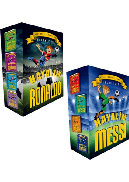 Ronaldo Ve Messi 8 Kitap Set