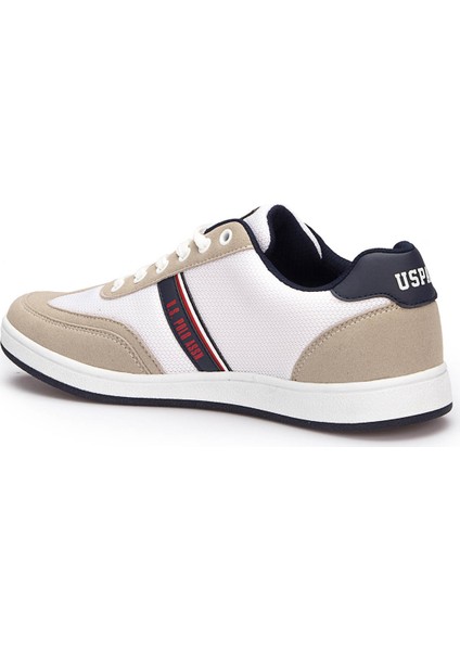 Kares Beyaz Erkek Sneaker Ayakkabı