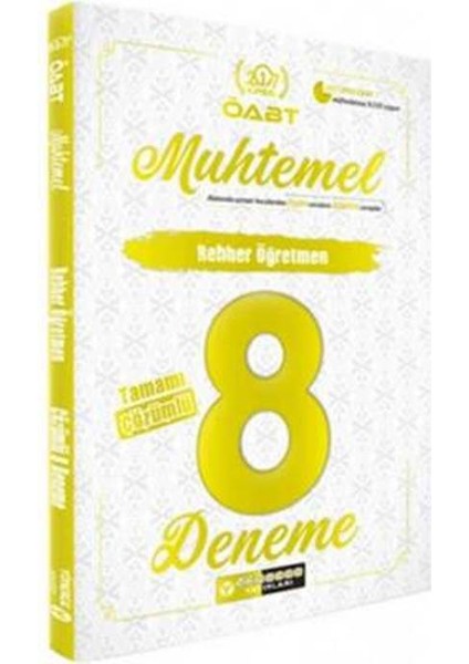 Öabt 2017 Muhtemel Rehber Öğretmen Tamamı Çözümlü 8 Deneme