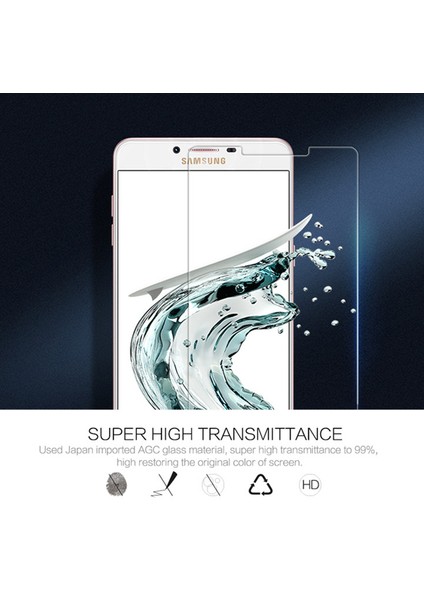 Samsung Galaxy C9 Pro Temperli Cam Ekran koruyucu film modelleri