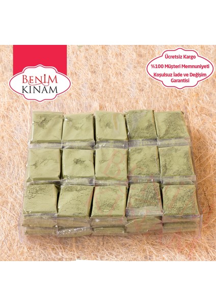 Kına Gecesi 5 Gramlık Kına Hediyelik Paketli Hint Kınası 100 Adet