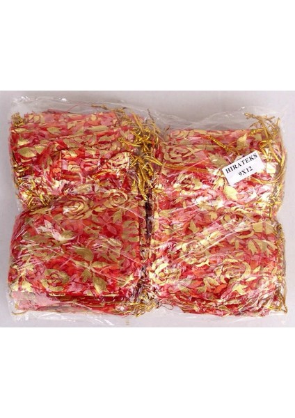 Kına Gecesi Kırmızı Çerez Kesesi Kına 100 Adet Kına Malzemeleri