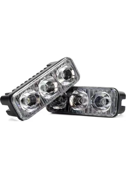 Gündüz Ledi - 2x3 Power Ledli - 9W - 12V