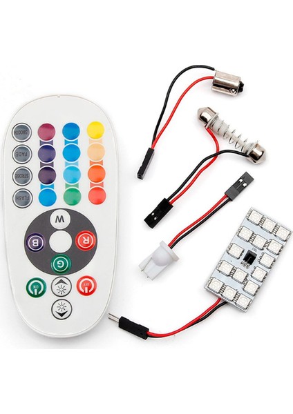 Tavan Lambası-18SMD-RGB Ledli-16 Renk Animasyonlu-12V