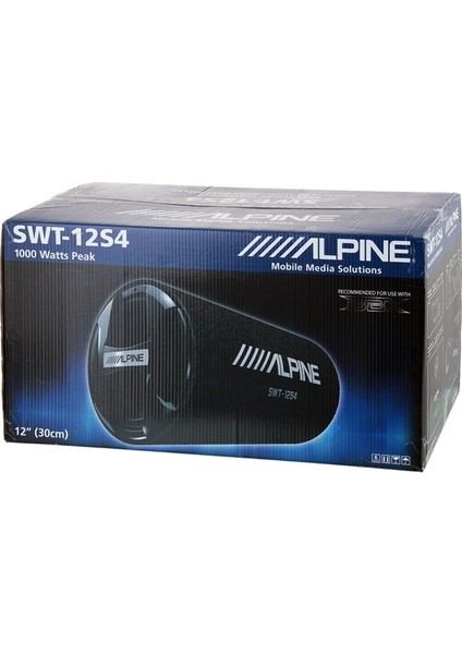 Alpine Swt-12S4 (30Cm) Bass Reflex Subwoofer Tübü fiyatları