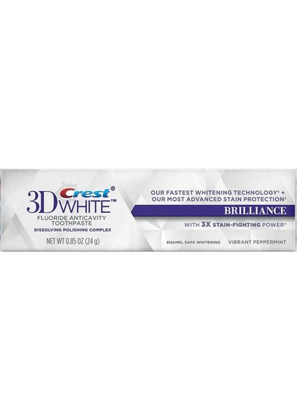 3D White Brilliance Diş Macunu 24 gr