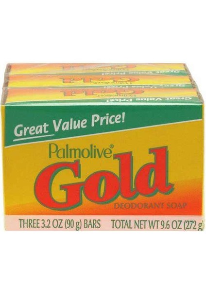 Gold Kokulu Sabun 3Lü Paket