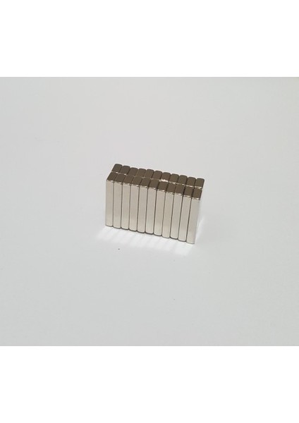 10 Adet 20 x 6 x 3 mm Blok Neodyum Mıknatıs