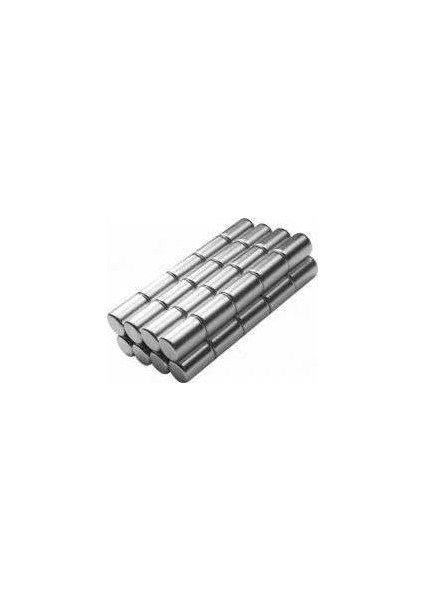 18 Adet D5 x 15 mm Silindir Neodyum Mıknatıs