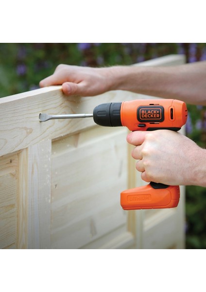 Black & Decker BDCD8-QW 7.2Volt/1.5Ah Li-ion Akülü Vidalama