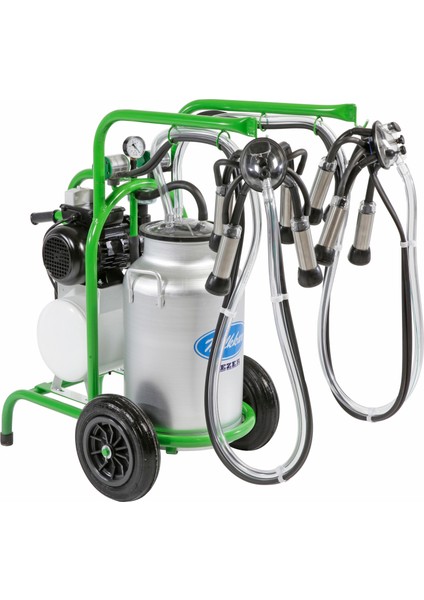 Milkkar Ssm 2/1 Alüminyum Güğümlü Süt Sağım Makinesi