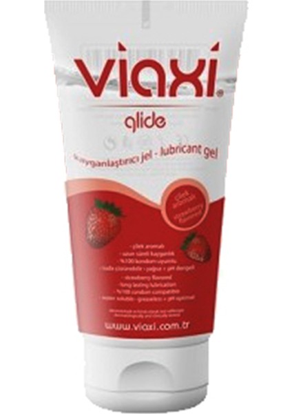 Glide Çilek Aromalı Jel 100 ml.