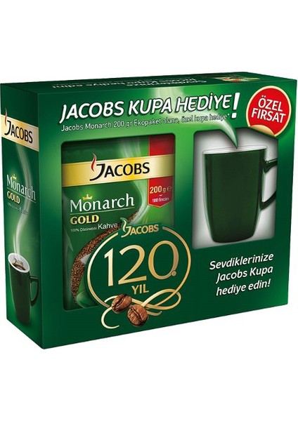 Monarch Gold 200 gram Kupa Hediyeli ! fiyatları