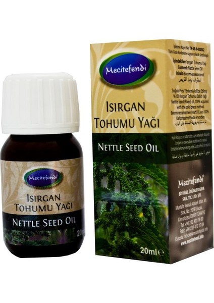 Isırgan Tohumu Yağı 20ml