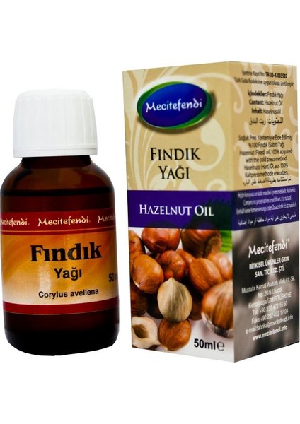 Fındık Yağı 50ml